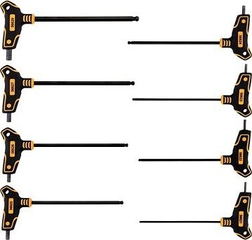 VOREL Kľúče Imbus „T“ v sade TO-56629