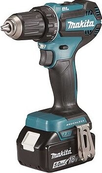 MAKITA Skrutkovač AKU Li-Ion LXT 18V, Makpac, DDF485RTJ (1 × 5 Ah)