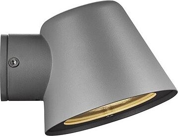 Nordlux Vonkajšie nástenné svetlo Aleria IP44, 115 × 107 mm, 35 W, sivé