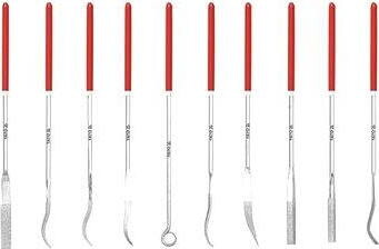 YATO Pilníky ihlové diamantové 3 × 140 mm 25 mm v sade YT-6145