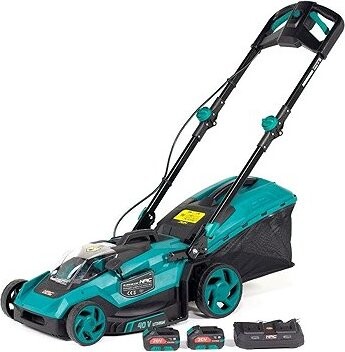 NAC Rotačná kosačka AKU LB-2B40-40 – 2× 20 V (2× 4 Ah)