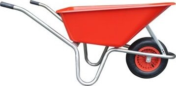 J.A.D. TOOLS Zahradní kolečko Livex 100 l, červené