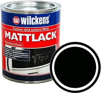 Wilckens Matná tabuľová farba Mattlack 750 ml čierna