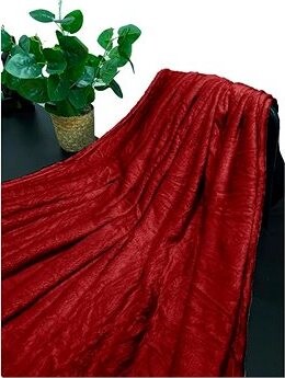 Kaptan Mikroflanelová deka 150 × 200 cm, vínová