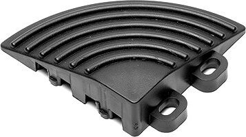 Escape6 Rohový díl k podlaze SORG, 6 cm, 4 ks, černý