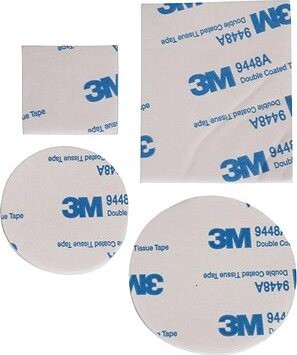 Merco Multipack 10 sád po 4 ks obojstranných nálepiek, biela