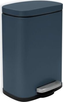 Spirella pedálový odpadkový kôš Akira, matný petrolejový, oceľ, 5 l