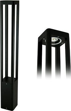 McLED LED svietidlo Rhea, 7 W, 4000 K, IP65, čierna farba