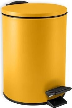 Spirella pedálový odpadkový kôš Adelar, matný šafranovo žltý, oceľ, 3 l