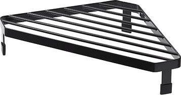 Yamazaki Rohová polička Tower 2749 kov šírka 30 cm čierna