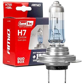 Amio škatuľka LumiTec H7 12 V 55 W PX26 +135 % 2 ks
