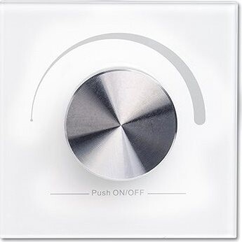 McLED RF otočný nástenný ovládač – riadenie jasu, 1 zóna