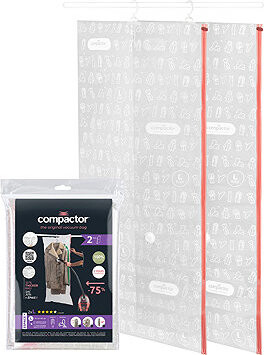 Compactor Sada vakuových závěsných vaků Aspispace 70 × 145 cm, 2 ks