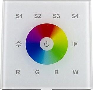 McLED RF nástenný ovládač – RGBW, 1 zóna, AC napájanie