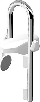 Spirella oporné držadlo do vane PROF, chrómovaná oceľ