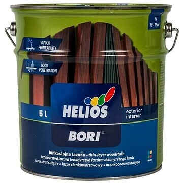 KANSAI HELIOS Bori tenkovrstvová 5 l, farba 15 Smrek