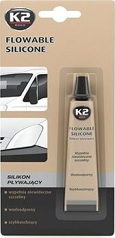 K2 FLOWABLE SILICONE 21 g – silikónové tesnenie autoskiel a reflektorov