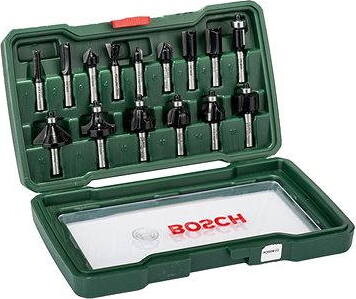 BOSCH Sada fréz, 15-dielna 2.607.019.469