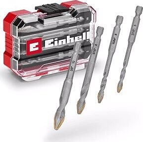 EINHELL XS-Case 4 ks sada vrtákov na dlažbu, 49051404