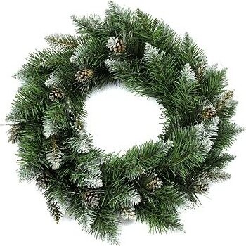 Aga Vianočný veniec – diamantový, 50 cm