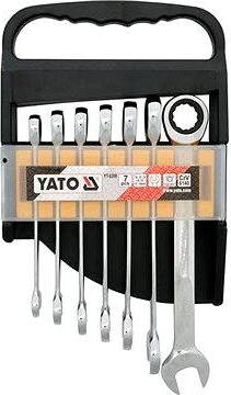 YATO Kľúče očkoploché račňové 10 – 19 mm sada YT-0208