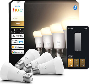 Philips Hue White 7 W 810 E27 4 ks