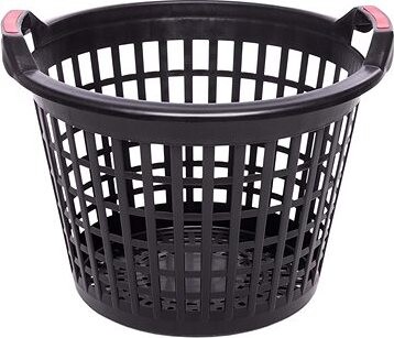 J.A.D. TOOLS – Záhradný kôš plastový, 500 mm, čierny