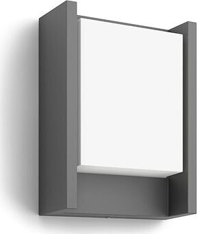 Philips Arbour UltraEfficient vonkajšie nástenné LED svietidlo 3,8 W antracit