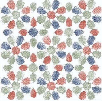 D-c-fix Samolepiace podlahové štvorce španielske listy