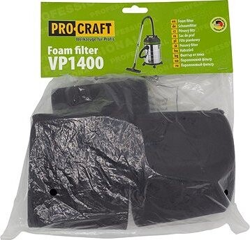 Procraft Penový filter pre priemyselný vysávač VP1400