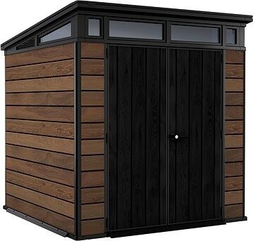 KETER Domček záhradný Signature 7 × 7 Walnut, s podlahou