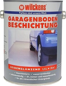 Wilckens Farba na garážové betónové podlahy, Garagen Boden Beschichtung 2,5 l, sivá WI.11671100080