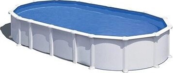 CF GROUP Bazén s konštrukciou classic white/blue 5,35 × 3 × 1,2 m