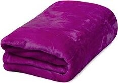 Kaptan Mikroflanelová deka 150 × 200 cm, fialová