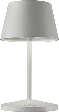 Sompex Stolná LED lampa Seoul, biela