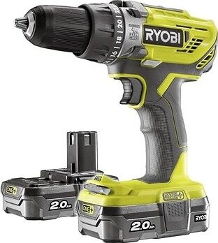 RYOBI Vŕtačka AKU R18PD3-220S (2× 2 Ah)