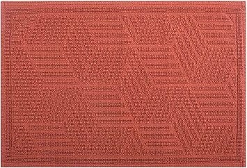 Spirella Koupelnová předložka Cubo 50 × 80 cm červená