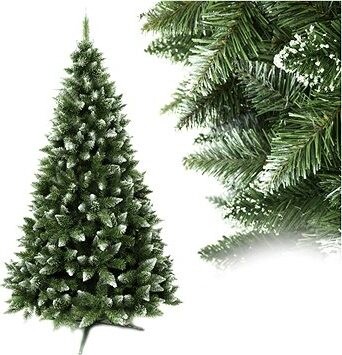 DONOCI Vianočný stromček - jedľa s bielymi koncami, 180 × 120 cm