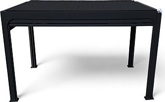 NOELA Bioklimatická automatická pergola PREMIUM, antracit, 3 × 4 m, antracitové lamely