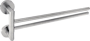 Nimco Držiak na uteráky 41 cm nehrdzavejúca oceľ – bez vŕtania Unix matný UNM-13096-10