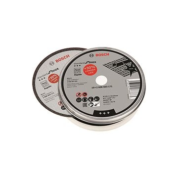 BOSCH Standard for Inox – Rapido WA 60 T BF, 125 mm, 22,23 mm, 1,0 mm 2.608.603.255