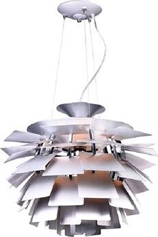 Azzardo Flower závesné svietidlo 1× E27 100 W bez zdroja 60 cm IP20, hliníkové