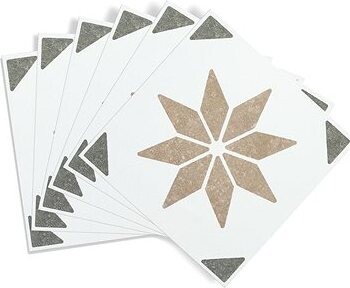 D-c-fix Samolepiace PVC kachličky Alia sivozelené 6 ks