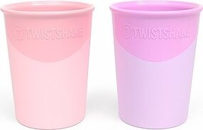 TWISTSHAKE Téglik 6m+ 2× 170 ml Pastelovoružový a pastelovofialový