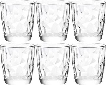 Bormioli Pohár DIAMOND 300 ml, číry, 6ks