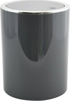 MSV výklopný odpadkový kôš Kamaka, sivý, plast, 6 l