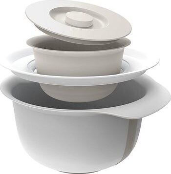 ROTHO Súprava misiek Fresh Baking 1,2 l + 4 l sivé