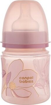 Canpol babies Antikoliková fľaša EasyStart Gold 120 ml ružová