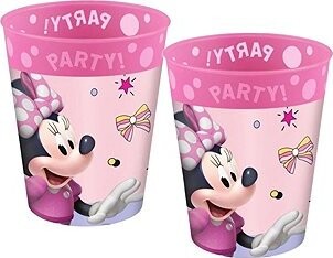 GODAN Plastový téglik myška/minnie 250 ml, 2 ks