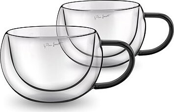 Lamart termopohár LT9114 VASO Súprava Cappuccino 270 ml 2 ks čierny